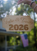 Wooden Sign Hanger